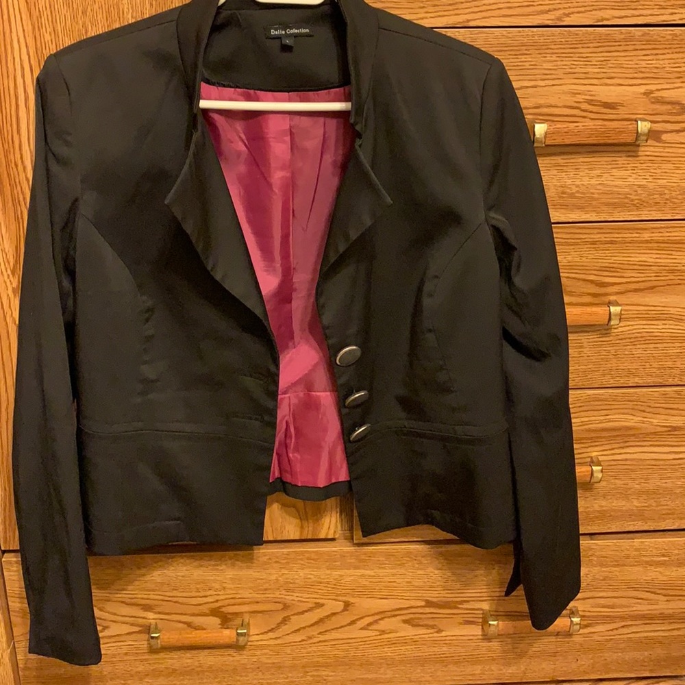Dalia collection black blazer